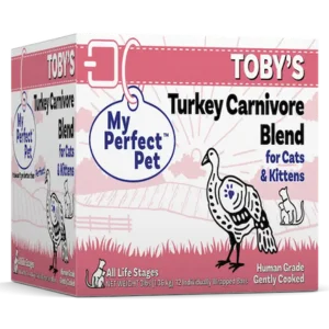 My Perfect Pet Toby's Turkey Carnivore Grain-Free Blend Gently Cooked Cat Food 2.5 lbs