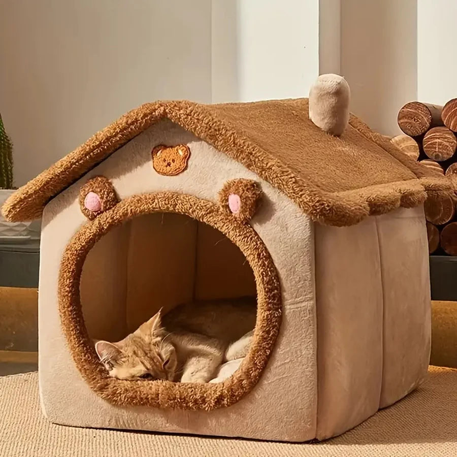 Pat and Pet Emporium | Pet Beds | Cute Foldable Pet House