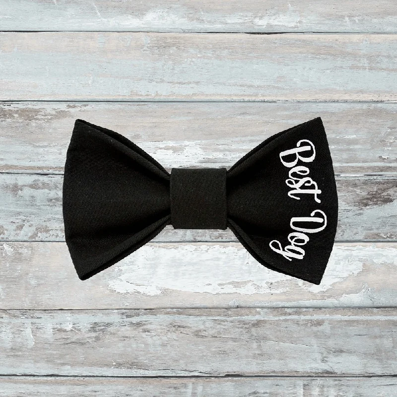 Wedding Best Dog Bow Tie